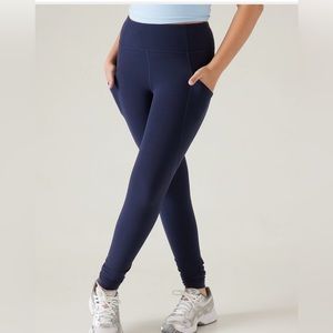 Athleta Girl stash your treasures tight. Navy. Size XXL/16.